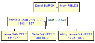 Mini tree diagram